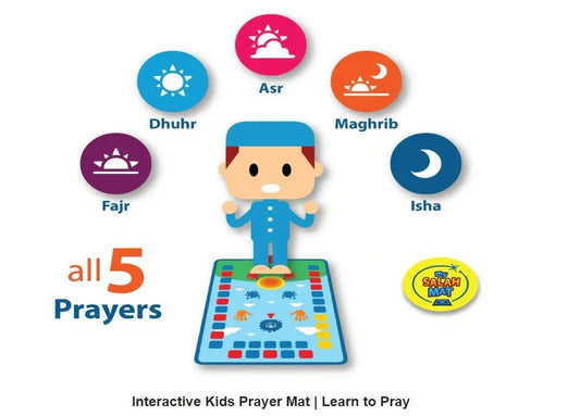 Interactive Islamic Prayer Mat for Children Education