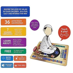 Interactive Islamic Prayer Mat for Children Education
