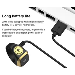 Zikr Smart Ring – OLED Tasbeeh Counter with Prayer Reminders