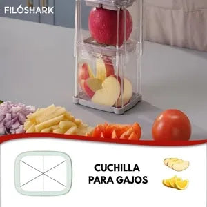 DLC Manual Vegetable Slicer Multi-Blade Chopper