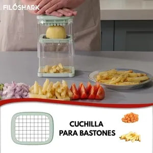 DLC Manual Vegetable Slicer Multi-Blade Chopper